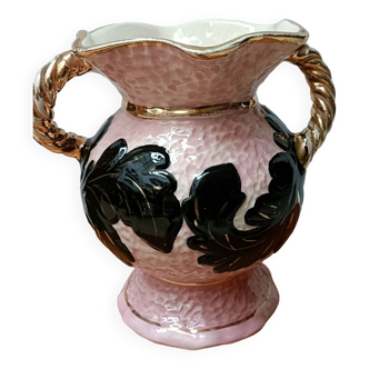 Pink Vallauris vase
