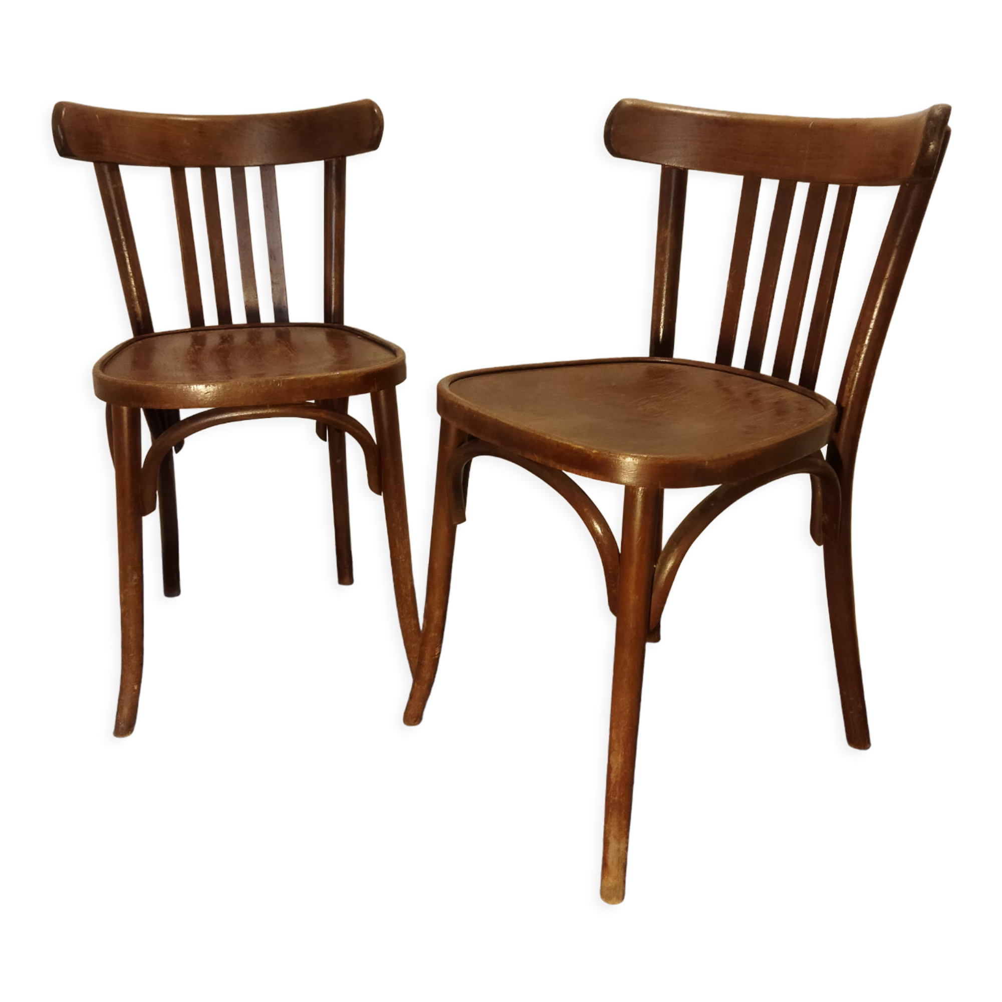 Pair of bistro chairs