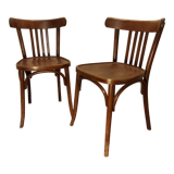 Pair of bistro chairs