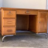 Office schoolmaster 1950 solid oak