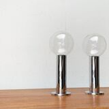 German vintage ceiling lamp Space Age by Motoko Ishii for Staff, 1970s, set of 2