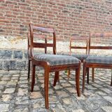 Suite Of Four Mahogany Dining Room Chairs From Charles X XIX Eme Century