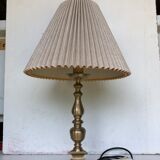 Solid brass lamp