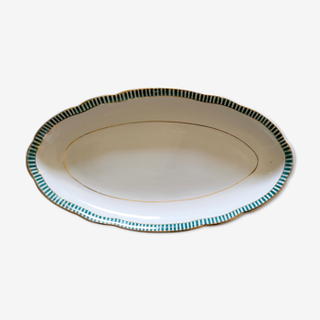 Ravier en porcelaine collection  ‘’Juan’’ Sarreguemine Digoin 1950