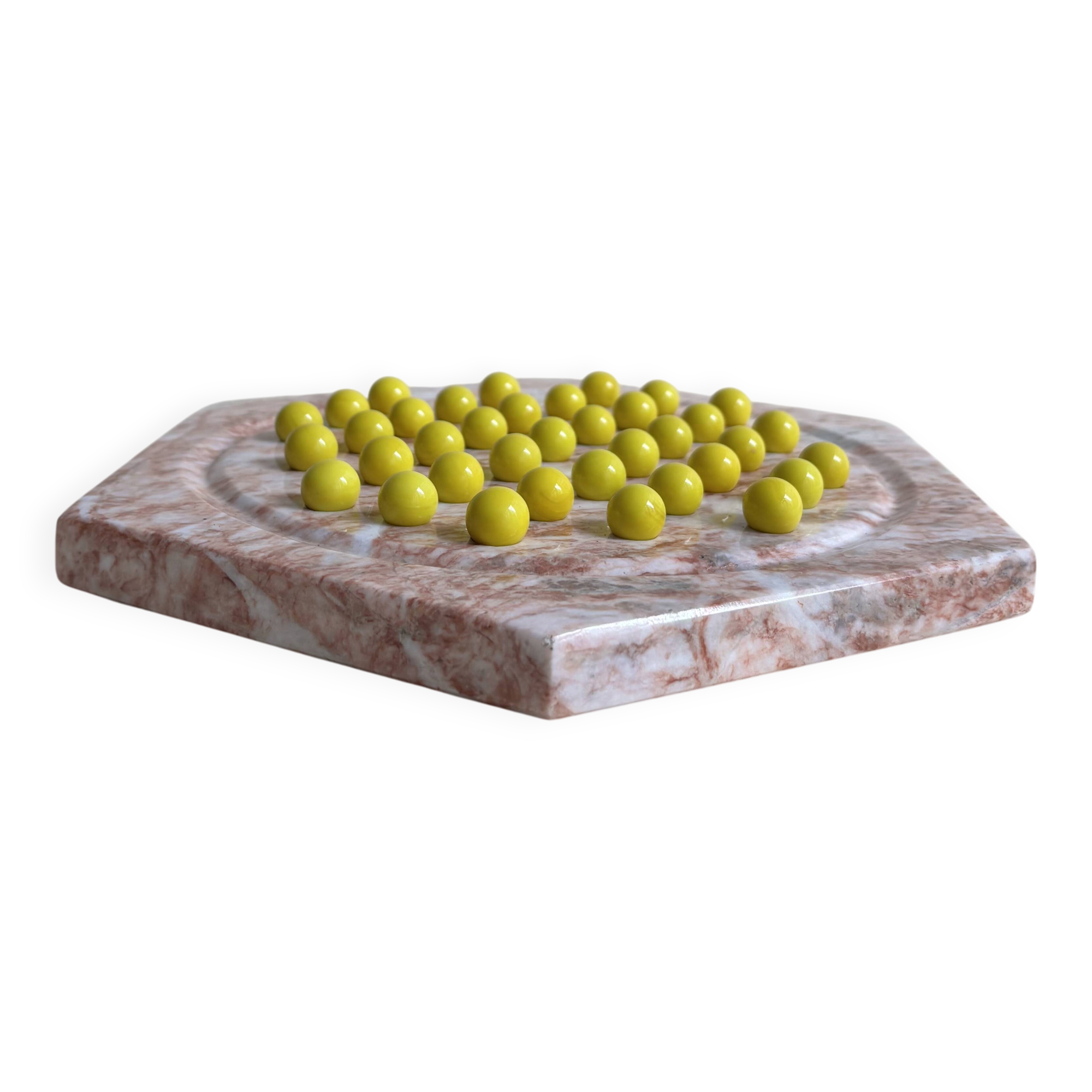 Vintage marble solitaire games