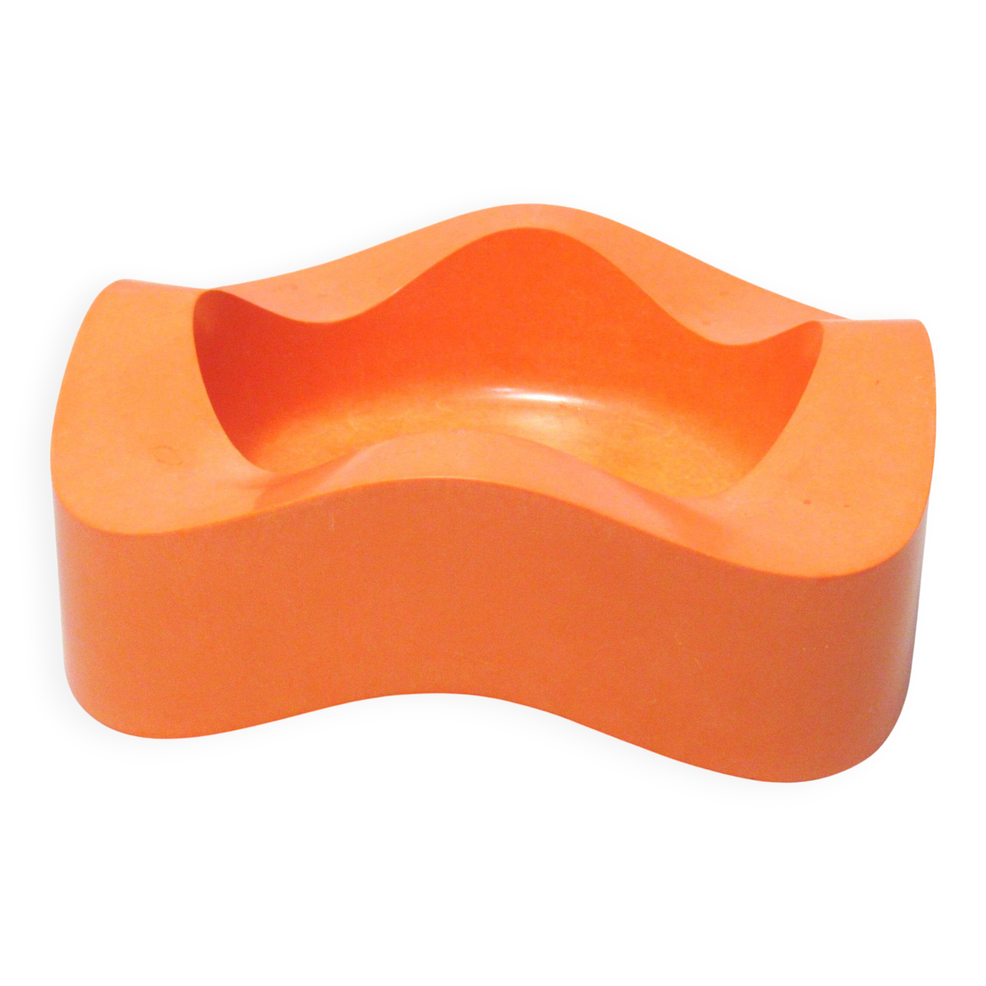 Cendrier Sinus orange Walter Zeischegg Helit