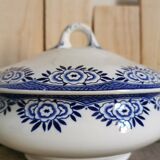 Vintage tureen Sarreguemines and Digoin, Capri