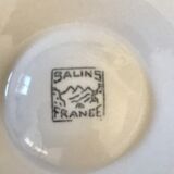 Six Salins oyster plates