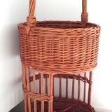 Appetizer basket Wicker bottle holders