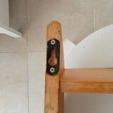 Vintage 90s pine wall shelf