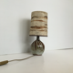 Vintage wool and ceramic lamp