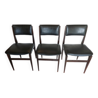 3 chaises scandinaves