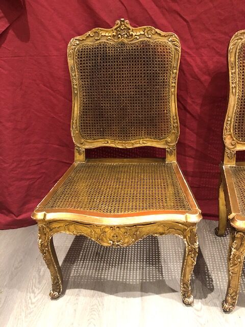 Pair of chairs Louis XV