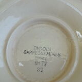 Pink earthenware sausage from Digoin Sarreguemines model 9177