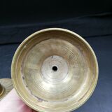 Paire de bougeoirs en bronze XIXe