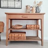 Workshop craft table - old stripped console