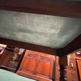 English billiards of the 1950s in mahogany