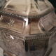 Silver metal candy sugar bowl lutetia france old