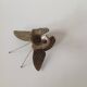 Brass butterfly candlestick