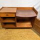 Mid-Century Retro Vintage Nathan Teak Telephone Seat – 1960s–1970s Stylish