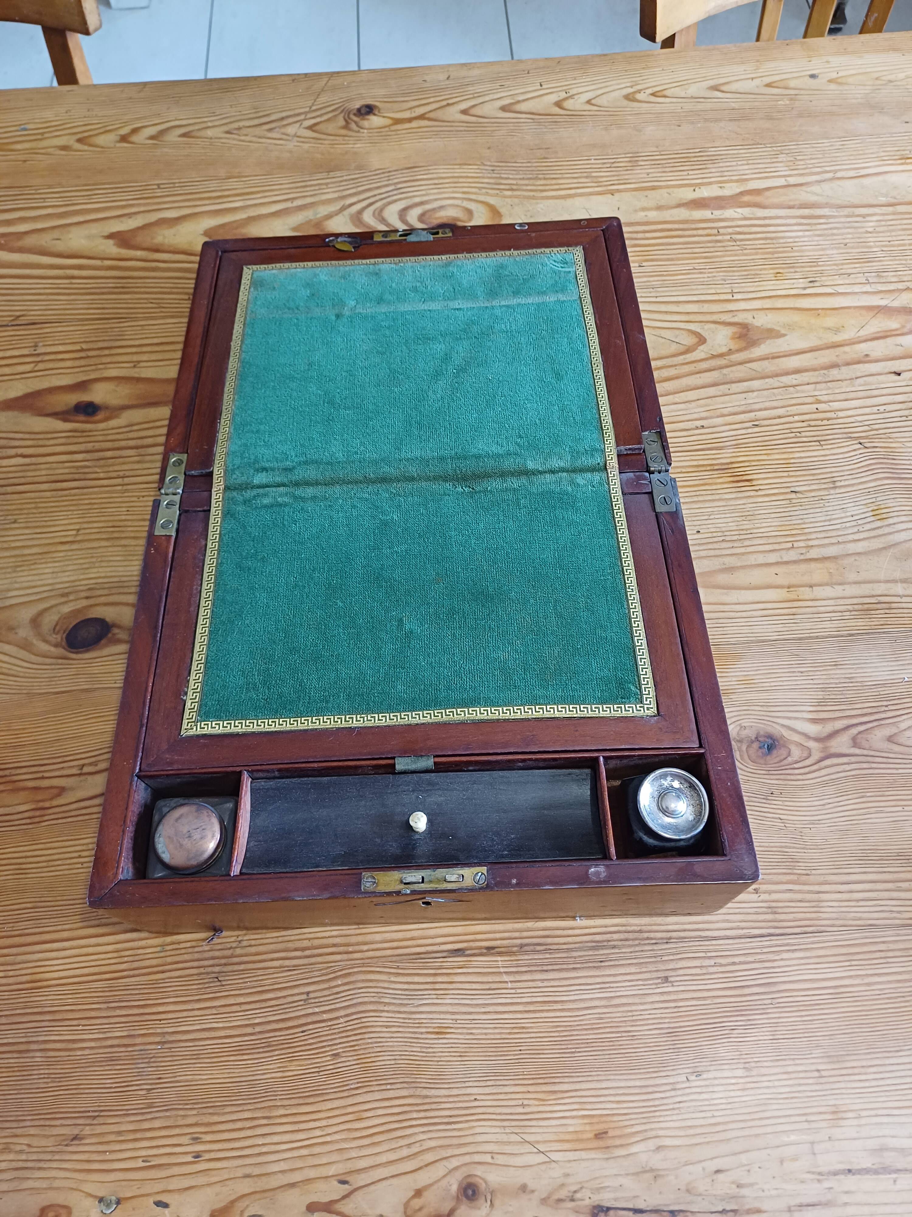 Marine Mahogany Hawksley writing desk