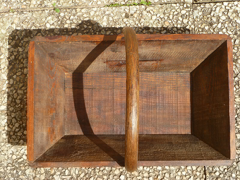 farm basket, harvest, old