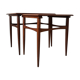Table gigogne scandinave en teck veritable, 1970