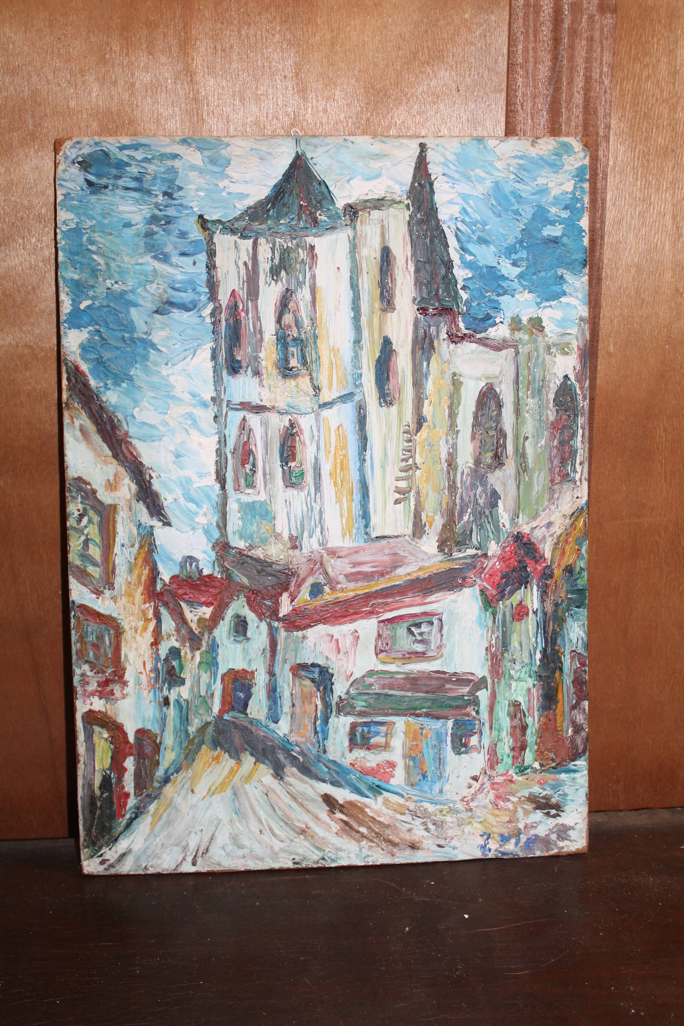 Ancient church painting