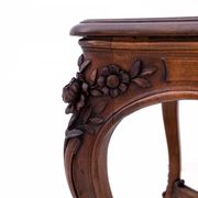 Richly carved table - coffee table, France, late 19th century.