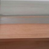 Library furniture with solid beech cornice scandinavian