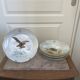 Antique 6x Sèvres Porcelain Plates Lahore & Basket 19th Century Hunting