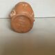 Tête fillette cache pot vase terracotta terre cuite