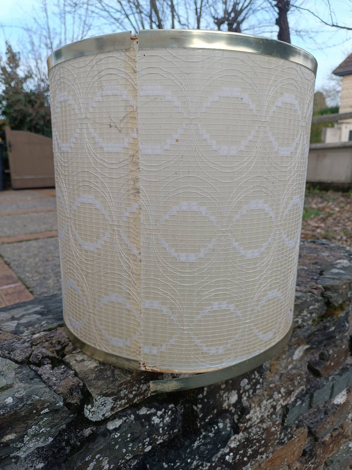 1970s metal lamp
