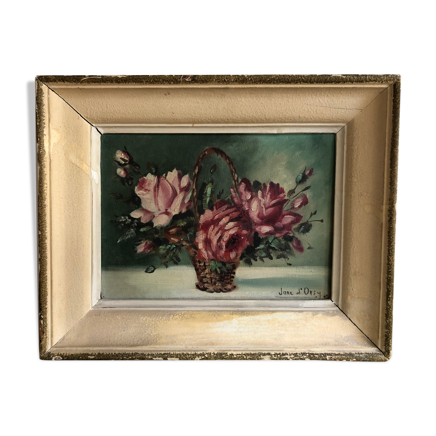 Oil on canvas by Jane D'Orsy
