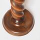 Pedestal column turned wood