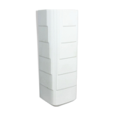 Original porcelain op art vase by Christa Galtz for Rosenthal Germany, 1970s