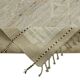 Handmade Turkish One of a Kind 290 cm x 374 cm Beige Wool Carpet