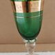 7 vintage crystal glasses