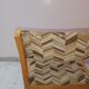 Lots of 4 vintage wooden chairs