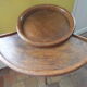 Barbière table de toilette bois courbé