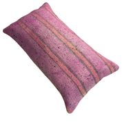 Vintage turkish kilim cushion cover , 30 x 60 cm