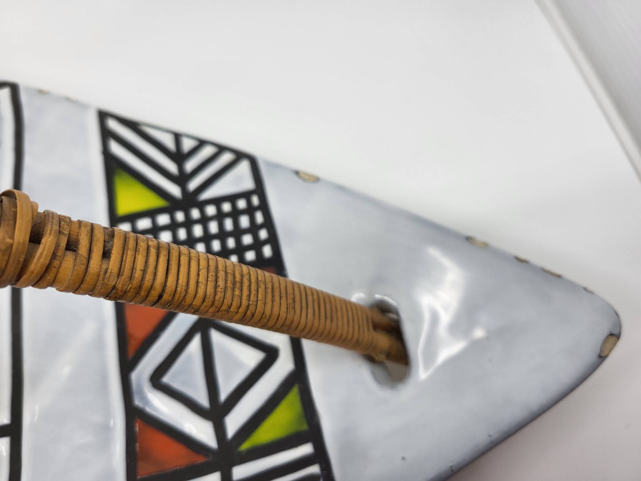 Colossal Roger Capron ceramic cup from the French Riviera, 1950s