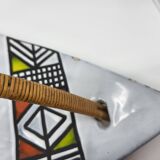 Colossal Roger Capron ceramic cup from the French Riviera, 1950s