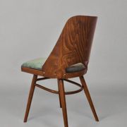 Chaise TON514 Oswald Haerdtl, Vintage tchèque 1960s