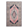 Pink & Navy Blue Classic Persian Rug, 130x225Cm