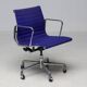 Unique Blue IBM Executive Office Chair by Charles & Ray Eames for Herman Miller