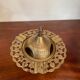Vintage brass ashtray