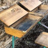 Double school desk