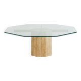 Italian limestone coffee table (MK9883)