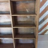 Wooden shelf drawer box